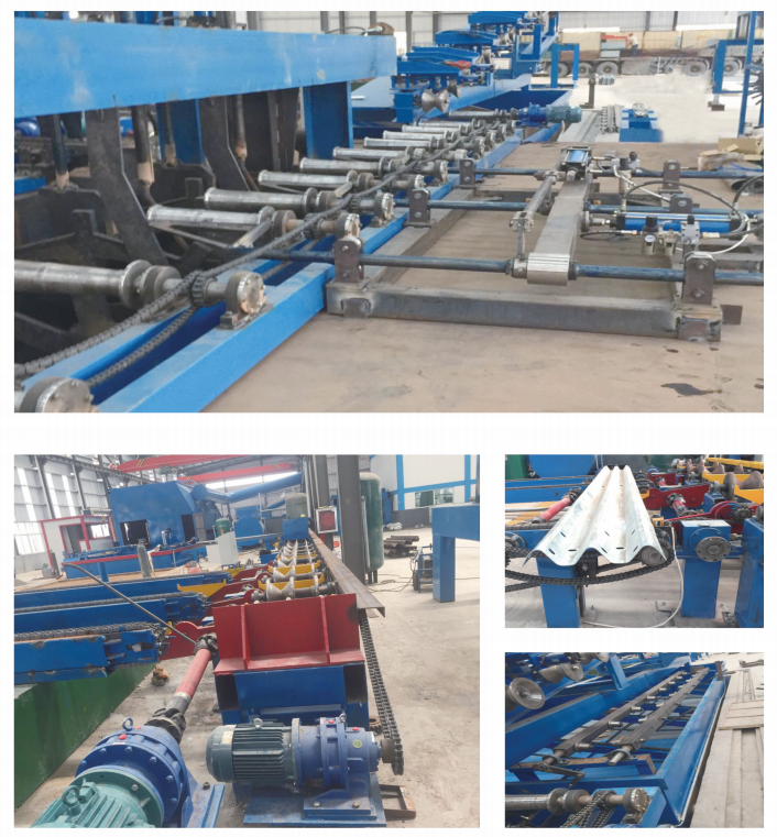 護(hù)攔板吹鍍生產(chǎn)線